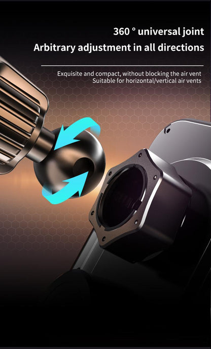 Wireless Car Charger Fast Auto Clamping Car Charger Phone Holder fit iPhone Pro  tags Smartphone Cellphone Charging Electronic magnetic 360 rotating Lightning Bracket