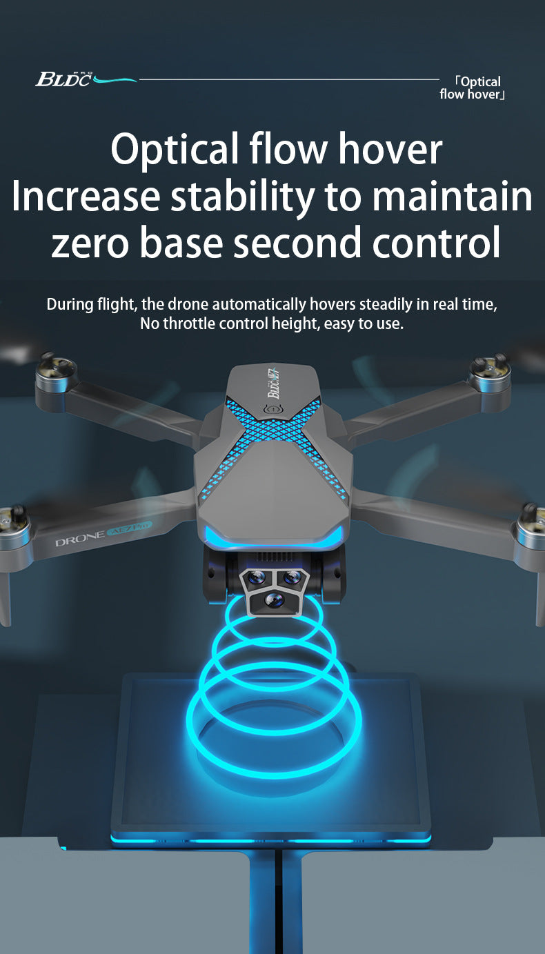 Cross-Border New Products AE7Foldable Brushless Motor Drone Aerial Photography Cool Lighting Remote Control Aircraft Quadcopter