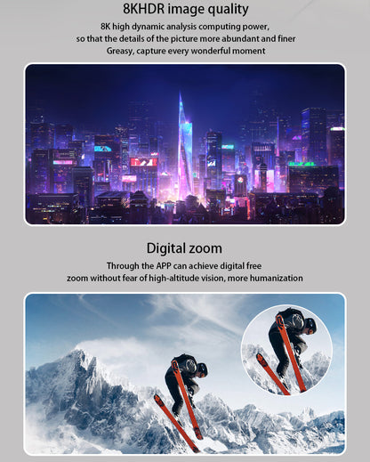 Cross-Border AE16Drone Laser Obstacle Avoidance Drone GPS Satellite Positioning Four Lens Brushless Quadcopter