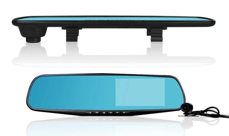 High Definition Car Mount DVR Supply Cross-Border E-commerce Factory In-Stock Wholesale Parking Guard Rearview Mirror Dash Cam