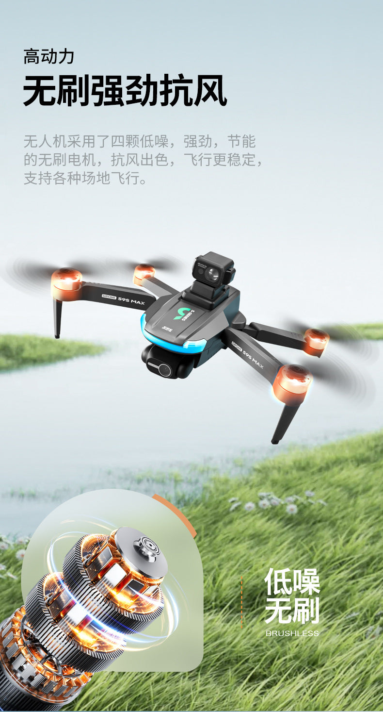 Cross-Border S9S Drone Brushless GPS Satellite Positioning4K High-definition Aerial Photography Two-axis Electric Servo Quadcopter