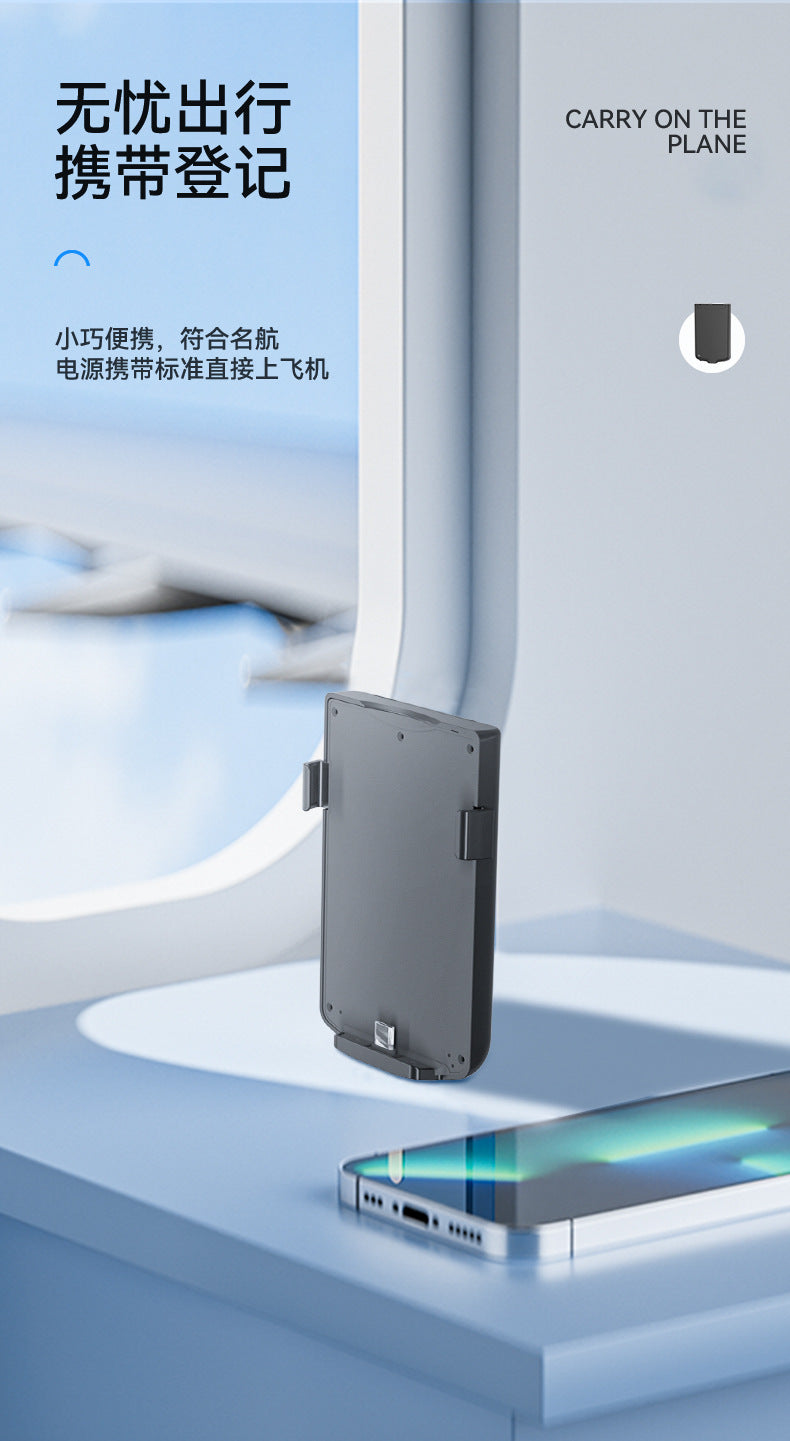 Compatible with Huawei and Apple VIVO Xiaomi OPPO Universal Back Clip Battery Power Bank Wireless Charging Mobile Power Supply