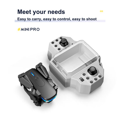 Cross-Border KY910Mini Folding Drone4K High-definition dual-camera aerial photography quadcopter with altitude hold remote control aircraft