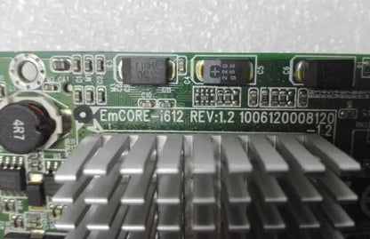 EmCORE-i612 REV:1.2 100% OK 3.5 inch IPC Embedded Motherboard Fanless 3.5" SBC Industrial Mainboard with CPU RAM