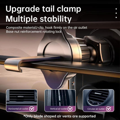 Wireless Car Charger Fast Auto Clamping Car Charger Phone Holder fit iPhone Pro  tags Smartphone Cellphone Charging Electronic magnetic 360 rotating Lightning Bracket