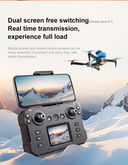 Cross-Border K16Drone remote control with screen brushless long battery life remote aircraft with obstacle avoidance High-Definition Aerial Drone