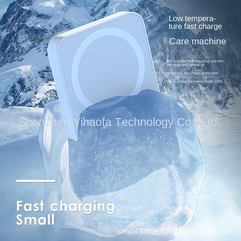 Magsafe Magnetic Wireless Power Bank 10000mAh Compact Portable Gift Mobile Power Supply Printed