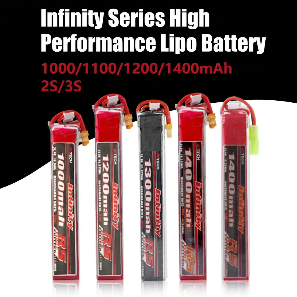 Infinity Series High Performance 3S Lipo Battery (1000-1400mAh) for RC FPV