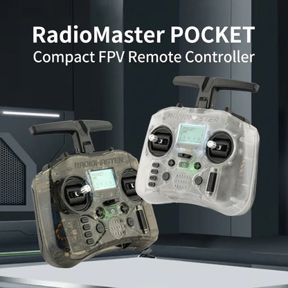 RadioMaster POCKET Portable ELRS/CC2500 RC Transmitter - Professional FPV Remote