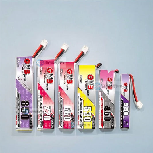 GAONENG Lipo Battery 1S 530mAh FPV Drone Drone Lipo Battery