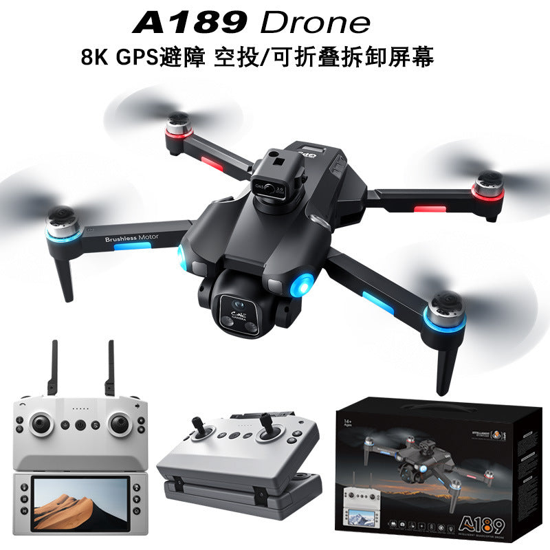 New A189 GPS Drone Photography RC Airplane Cross-border
