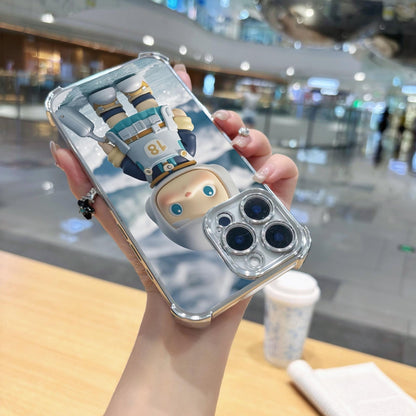 Glossy Oil Suitable for iPhone 17 Pro Max Phone Case 16P 15 12 14 13 11 Four-corner Anti-drop Electroplated Cross-border Outdoor