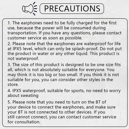 MINISO MS188 Wireless BT Headphones, 1 Count Open-back Over-ear Headphones with LCD Display Charging Case, Suitable for Daily Commuting