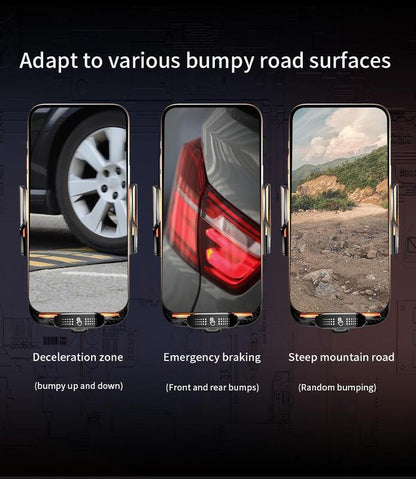 Wireless Car Charger Fast Auto Clamping Car Charger Phone Holder fit iPhone Pro  tags Smartphone Cellphone Charging Electronic magnetic 360 rotating Lightning Bracket