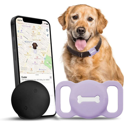 Cross-border Pet Tracker Applicable Apple Find My Designed iOS Anti-lost Device Waterproof Bone Protective Case