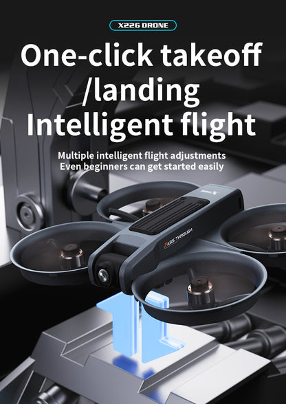 Cross-Border X226Drone flying with screen VR No Need for Phone Drone Aerial Photography HD Professional Optical Flow Brushless