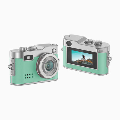 Cross-Border HD Children's Camera with Screen Pocket Photo Video Recorder Portable Children's Retro Mini Camera