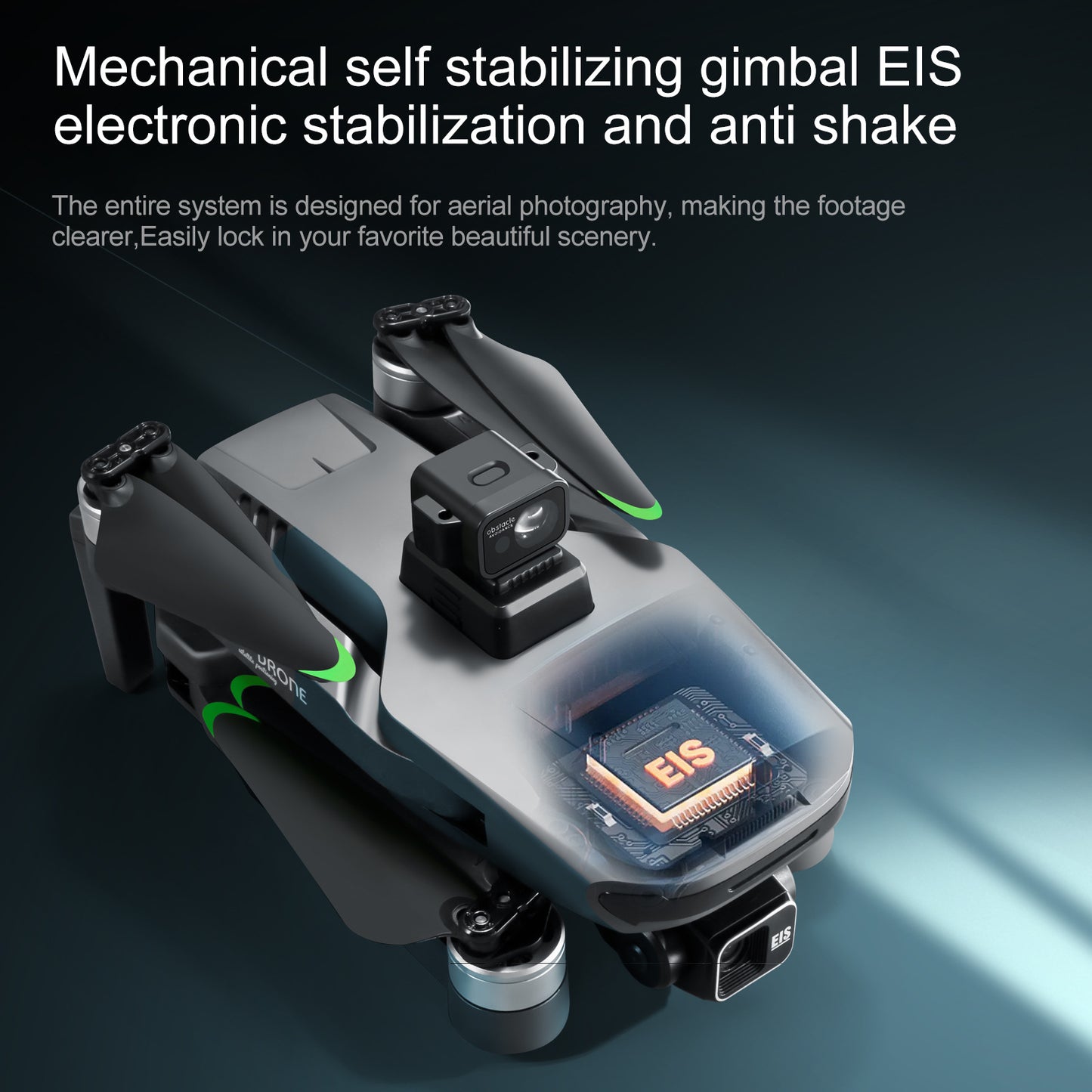 Cross-Border S155Relay Brushless Drone Laser Obstacle Avoidance Three-axis Anti-shake Gimbal GPS Return to Position Drone