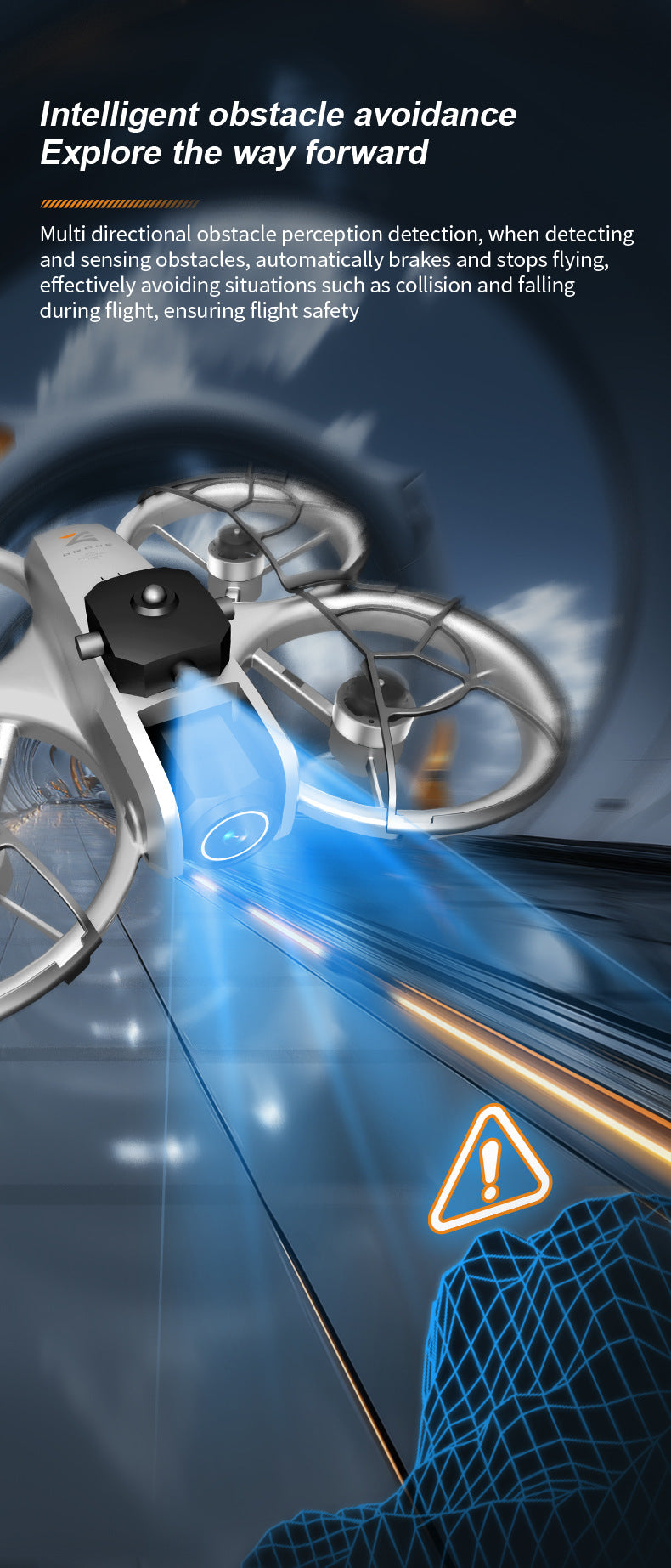 Cross-Border Z4Drone Large Screen Aerial Photography Brushless Quadcopter Obstacle Avoidance Anti-Collision Flying Machine Toy Remote Control Airplane