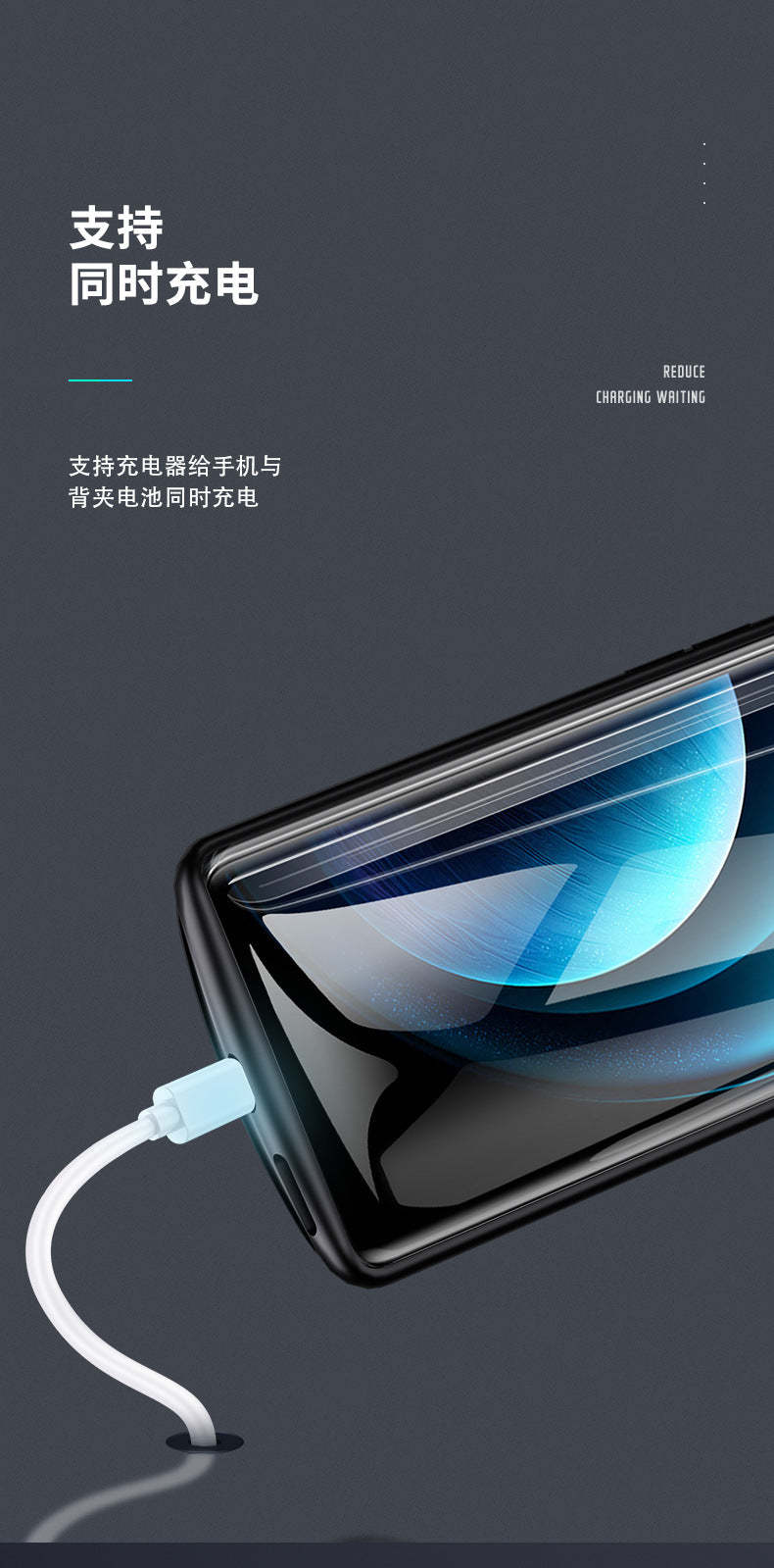 Applicable vivox300/x200/x100/x90/x80/70pro Back Clip Battery x60pro Wireless Power Bank