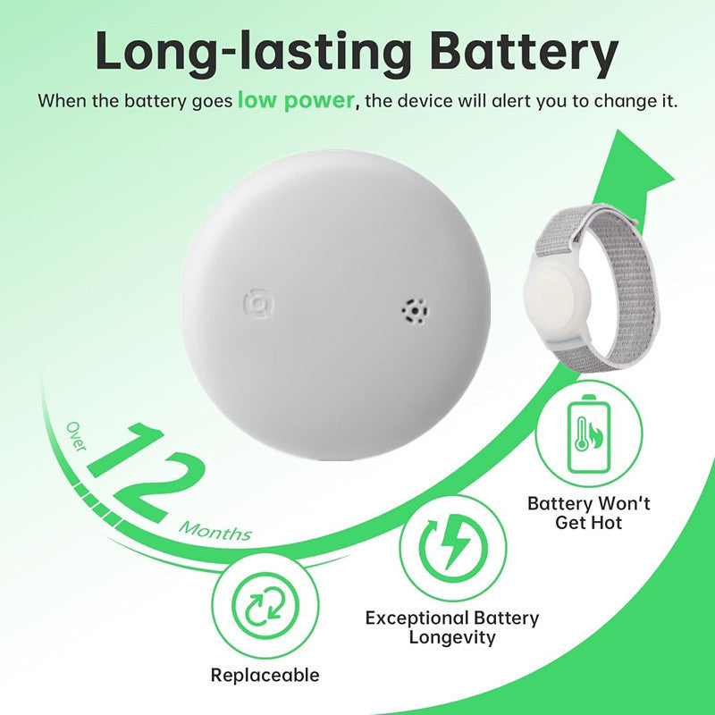 Cross-Border Find My Global Positioning Tracker Suitable for Children and Teenagers Bracelet Strap(Only iOS）