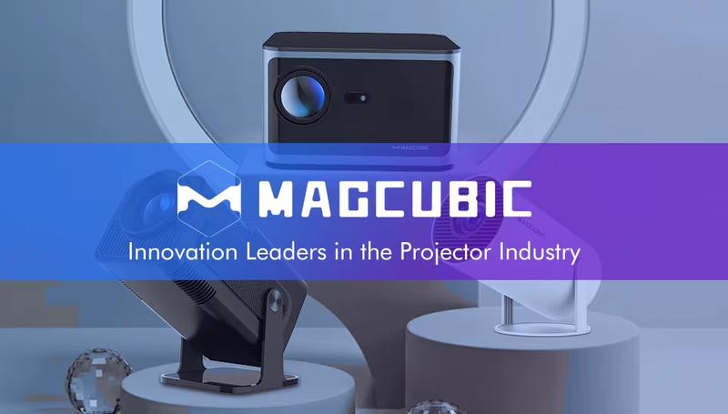 [US warehouse] Magcubic Auto Focus HY310 Projector 330ANSI Google Assistant 4K Decode Native 1080P BT5.4 WIFI6 Android 11 Built-in Speaker Allwinner H713 180° Flexible 130"Screen 60Hz Reflash Home Cinema Mini Portable Projector Wireless Local