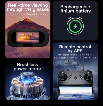 Cross-Border H21Drone Optical Flow Positioning Brushless Aircraft HD Aerial Photography ESC Camera Remote Control Airplane Drone