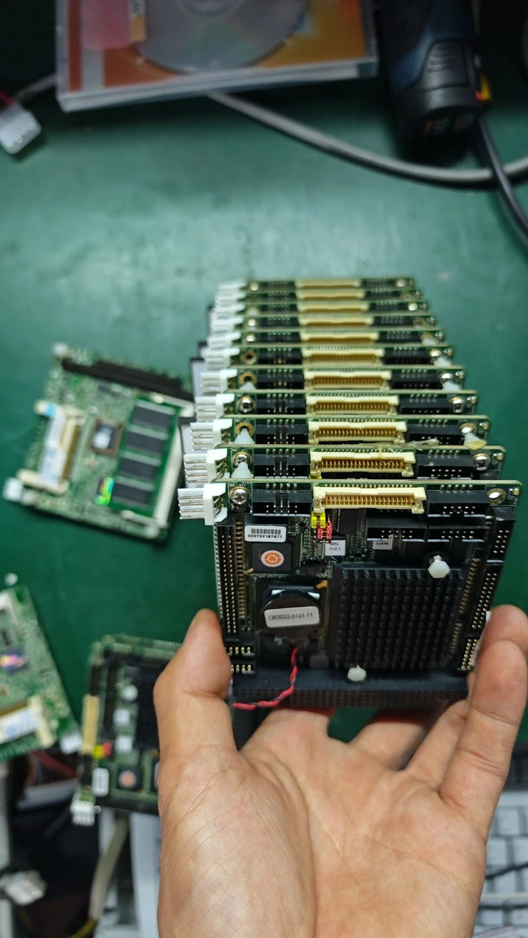 PFM-540I B1.0 Nice Original Fanless Embedded IPC CPU Board PC/104 Embedded Industrial Motherboard PC104 with  LX800 RAM 4*COM