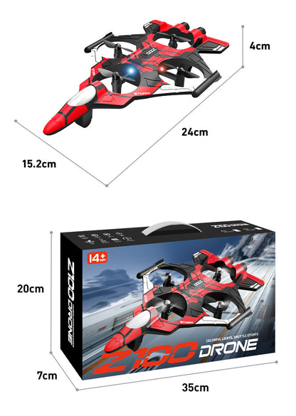 Cross-Border Z100Fighter Four-Channel Suspension Four-Axis Drone Altitude Hold Roll Stunt Gyro Light Aircraft Low Price