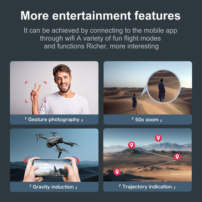 Cross-Border E88 GT Drone with Large Screen ESC Dual Camera HD Aerial Photography Optical Flow Long Battery Life Remote Control Aircraft Toy