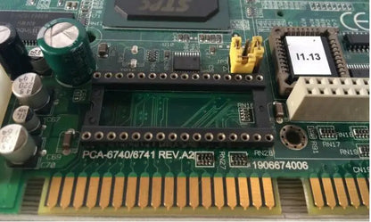 PCA-6741L PCA-6740L 100%OK IPC Industrial Motherboard Half-Size CPU Card PCA-6740/6741 REV.A2 PICMG1.0 Mainboard With CPU RAM