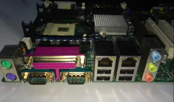 BATX-845E-G2B REV 3.2 100% OK Original IPC Mainboard ATX Industrial Motherboard with 845 4*PCI CPU RAM 2*LAN 3*ISA IPC Board