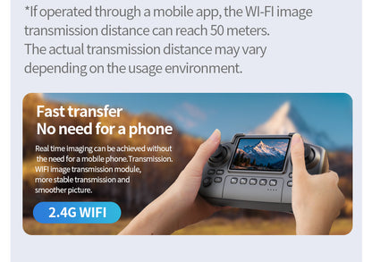 Cross-Border K100MINI Drone with Screen Remote Control Optical Flow Hover Dual Camera Lens HD Aerial Photography Remote Control Aircraft