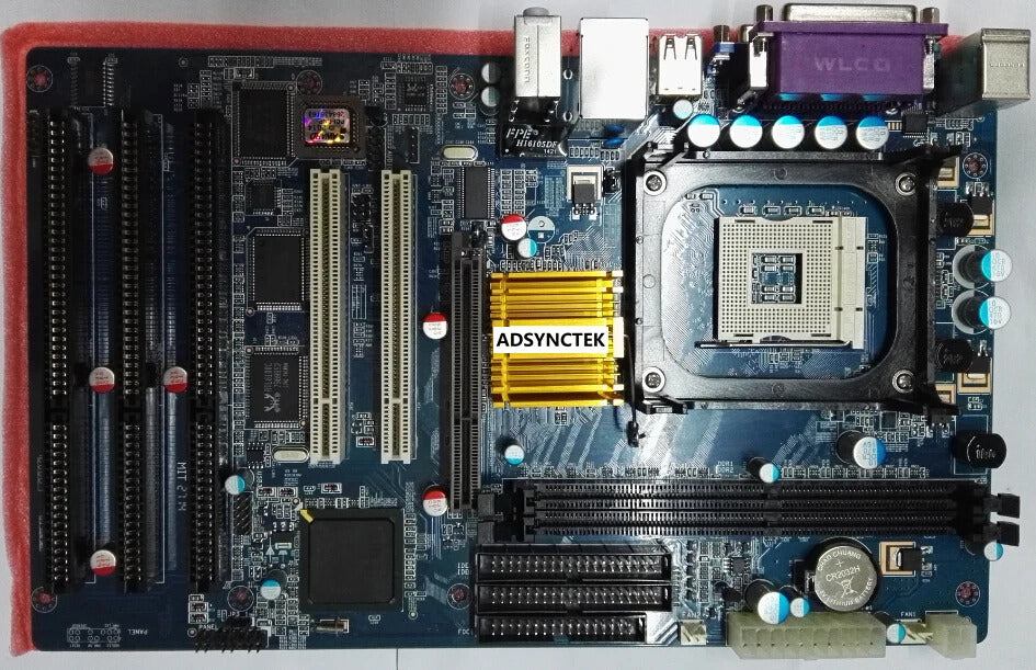 845 New Original 845GV 845GL ISA Mainboard PGA478 Motherboard 2PCI VGA LPT  3ISA Slot milling machine Industrial Motherboard