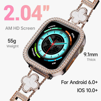 2025 Fashion Smart Watches for Women, Touch Screen Watch, Answer/Make Calls/100+ Sports Modes/Message Reminder, DIY Watch Dials, Wearable Devices, Smart Watches for iPhone/Andriod, Gift for Wife, Girl Friend