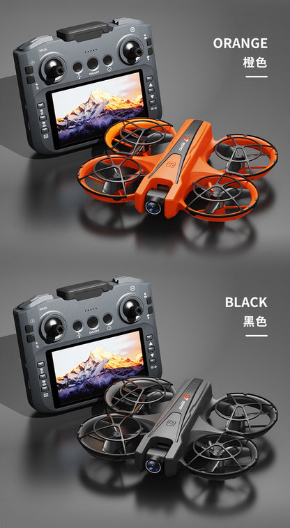 Cross-Border YL05Drone Flying Across Large Screen Without Phone Aerial Photography HD Optical Flow Brushless Toy Airplane