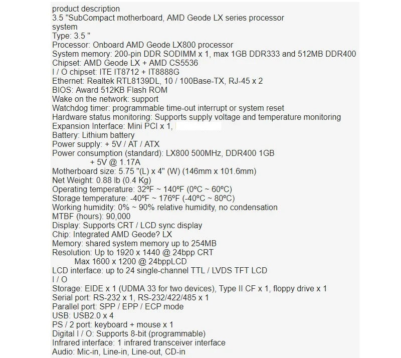 GENE-5315 Rev.B1 100% OK Original 3.5 inch IPC Embedded Motherboard 3.5” Industrial Mainboard SBC with CPU RAM