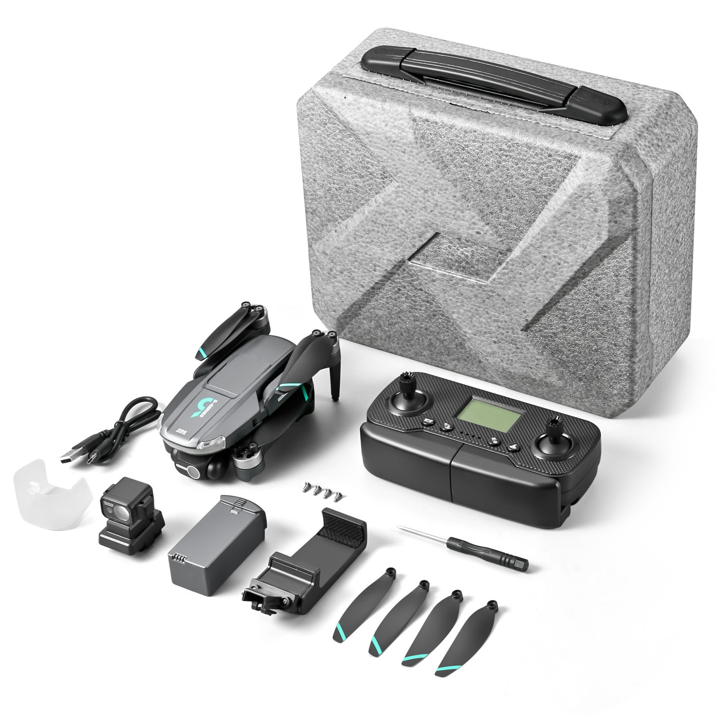 Cross-Border S9S Drone Brushless GPS Satellite Positioning4K High-definition Aerial Photography Two-axis Electric Servo Quadcopter