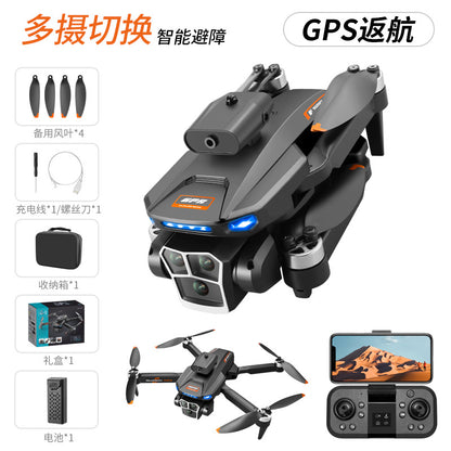 Cross-Border S158Uav GPS Positioning Brushless Motor HD Dual Camera Aerial Photography Obstacle Avoidance Remote Control Aircraft Drone