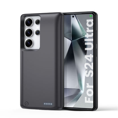 Applicable to Samsung S25/24/S23/S22ultra Back Clip Battery Power Bank Soft Gel Cross-Border Amazon Sale