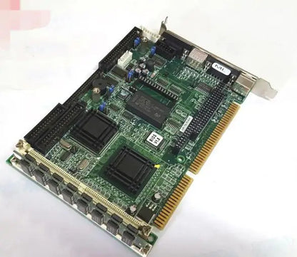 JUKI-752-R3 V3.2 100% OK Original IPC ISA Industrial Motherboard Half-Size CPU Card PICMG1.0 Embedded Mainboard wtih CPU RAM FAN