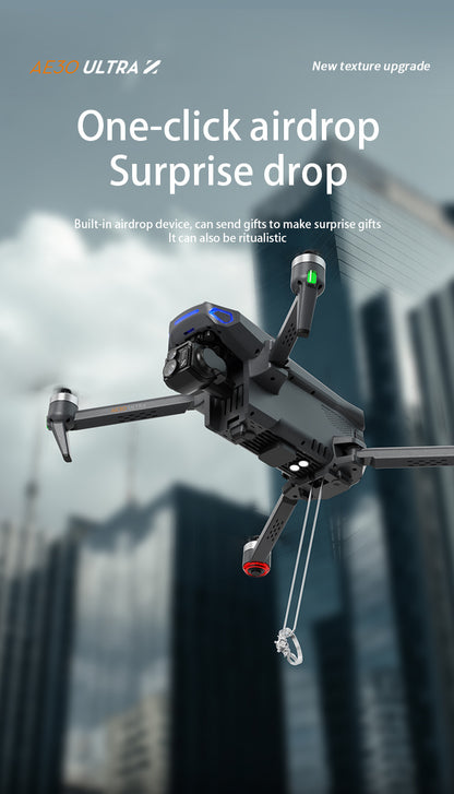 Cross-Border AE30Screen-controlled Three-axis Gimbal Drone HD Aerial Photography Digital Image Transmission GPS Positioning Flight Device Drone