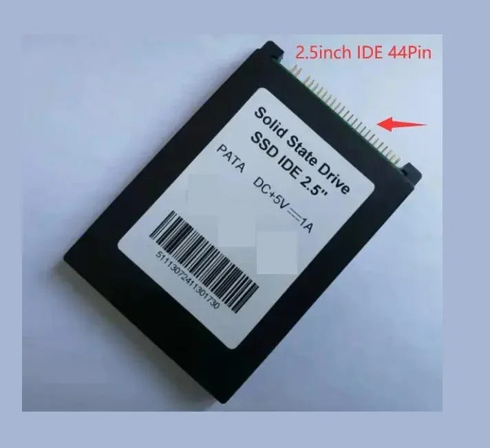 New 2.5 inch 4G 8G 16G 32G 64G 128G 44p IDE SSD 2.5" 4GB 8GB IDE Solid state drive 44Pin thickness 9.5MM for Industrial IPC