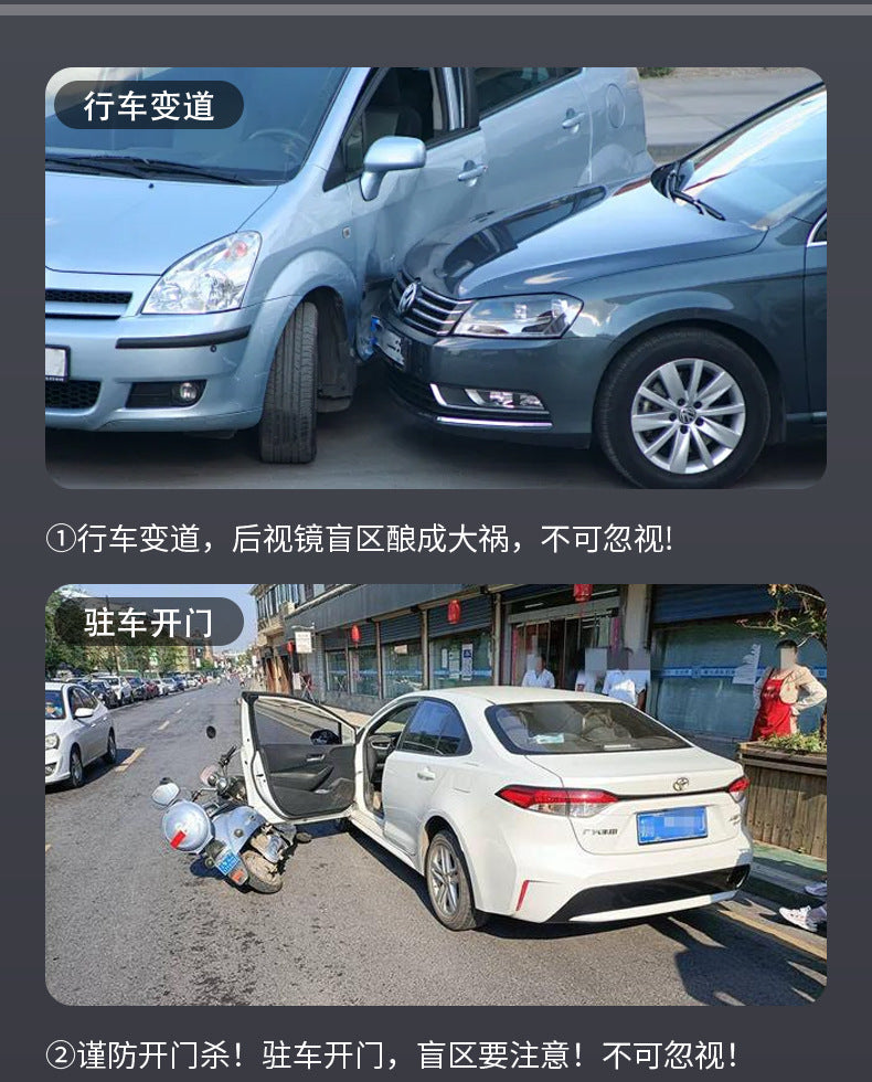 Full Screen11In-Dash Streaming Media Recorder Blind Spot View1080P Low-light Night Vision Rearview Mirror Dash Cam