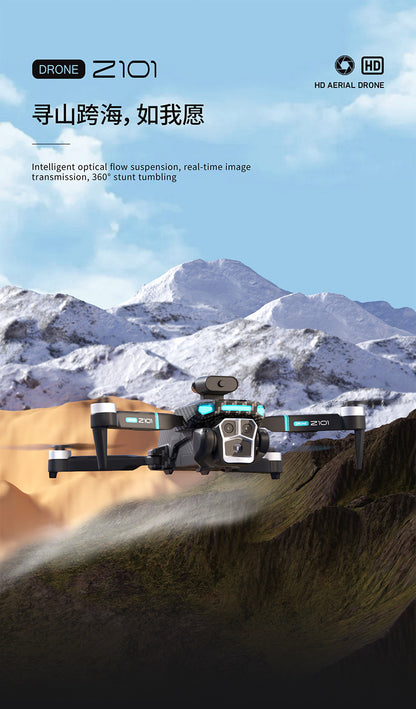 Cross-Border Z101Drone Long Endurance Obstacle Avoidance Aerial Photography Quadcopter Brushless Motor Remote Control Aircraft Drone
