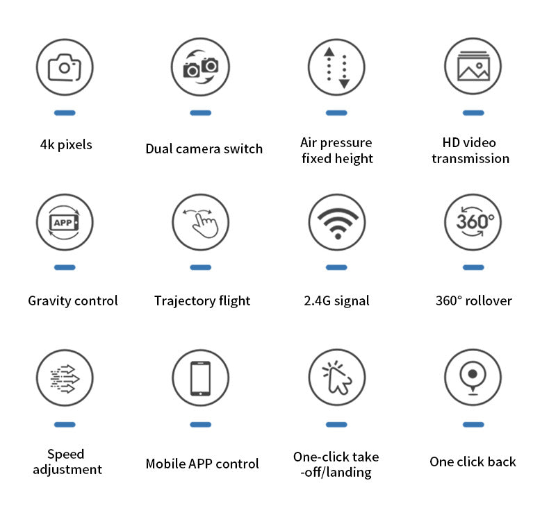 E99pro Foldable Drone HD Dual Camera Aerial Photography Altitude Hold Quadcopter E88PRO Remote control aircraft K3