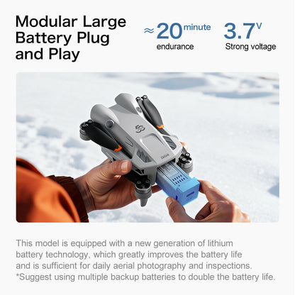 Cross-Border GT50Drone remote control with screen HD aerial photography brushless obstacle avoidance quadcopter toy airplane dron