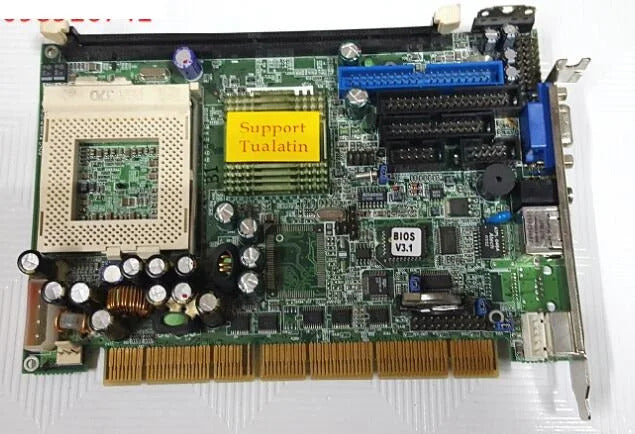 PCISA-3716EV-R3 100%OK Original Embedded IPC Board Industrial motherboard Half-Size CPU Card PCISA-3716 Mainboard with CPU RAM