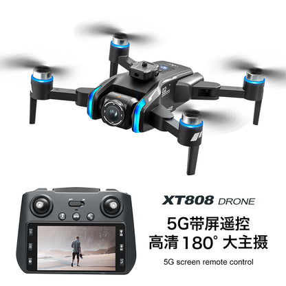 Cross-Border XT808Drone remote control with screen brushless motor HD aerial photography GPS Intelligent Positioning Remote Control Drone