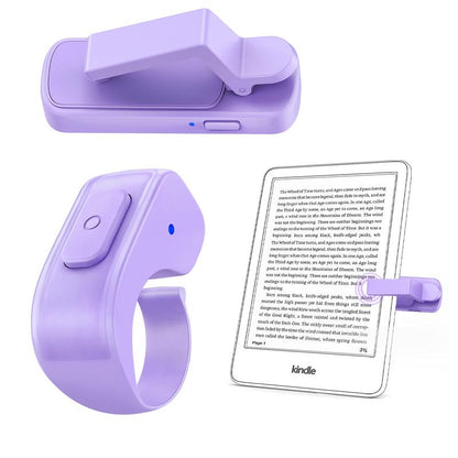 DATAFY Page Turner Ring for Kindle, Hands-Free Remote Control with Storage Bag, Camera Shutter & Video Recording, eReaders Clicker for Kindle iPad iPhone Tablets,TikTokShopBlackFriday